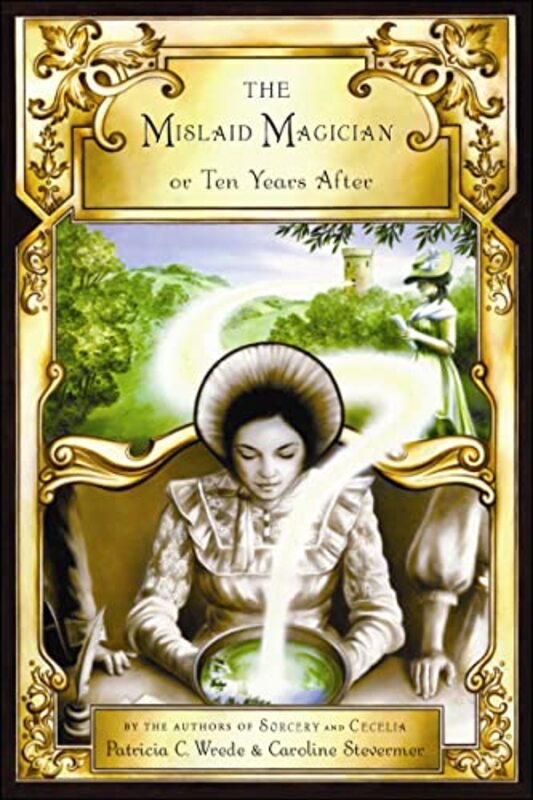 Book cover for "The Mislaid Magician" by Patricia C Wrede