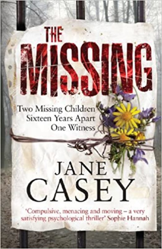 Book cover for "The Missing" by Jane Casey