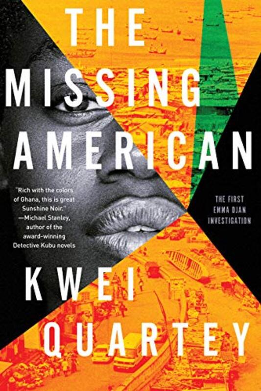 Book cover for "The Missing American" by Kwei Quartey