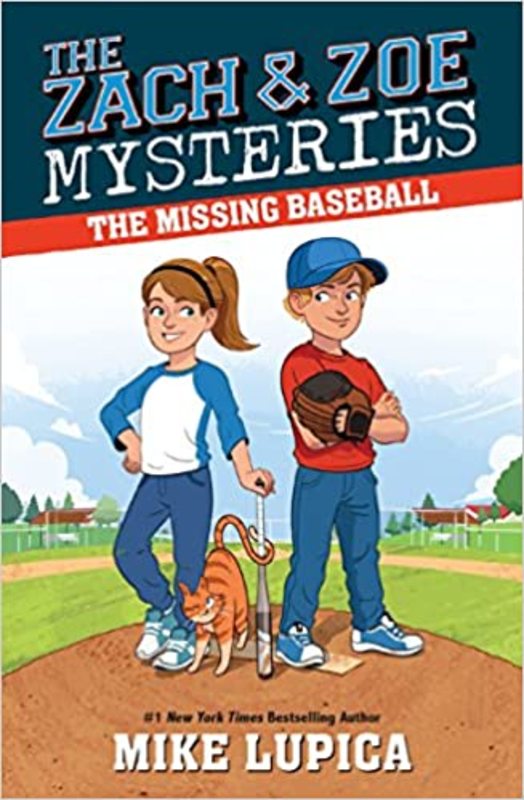 Book cover for "The Missing Baseball" by Mike Lupica