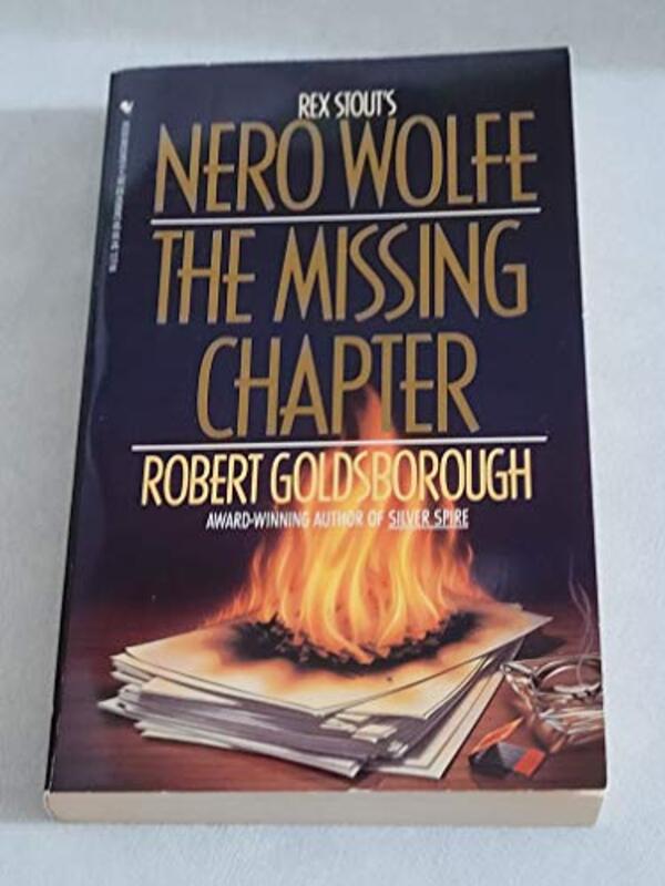 Book cover for "The Missing Chapter" by Robert Goldsborough