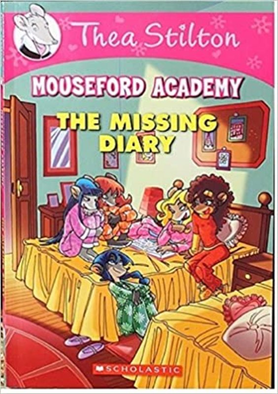 Book cover for "The Missing Diary" by Thea Stilton