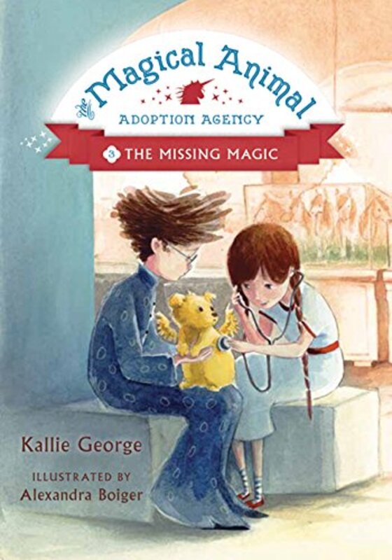 Book cover for "The Missing Magic" by Kallie George