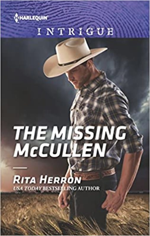 Book cover for "The Missing McCullen" by Rita Herron