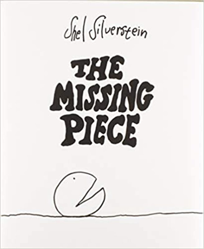 Book cover for "The Missing Piece" by Shel Silverstein