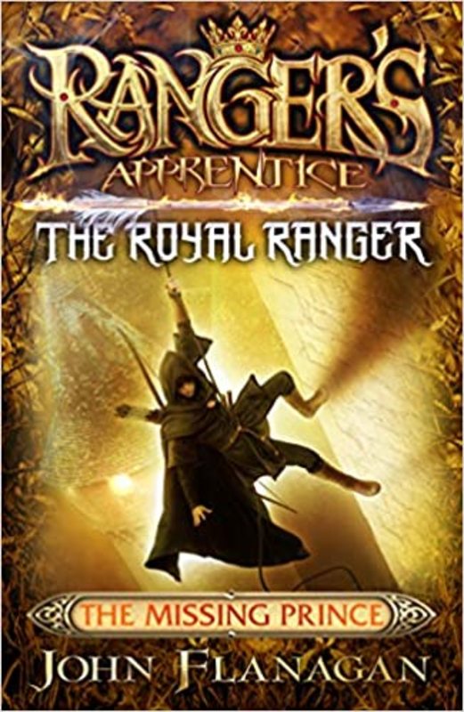 Book cover for "The Missing Prince" by John Flanagan