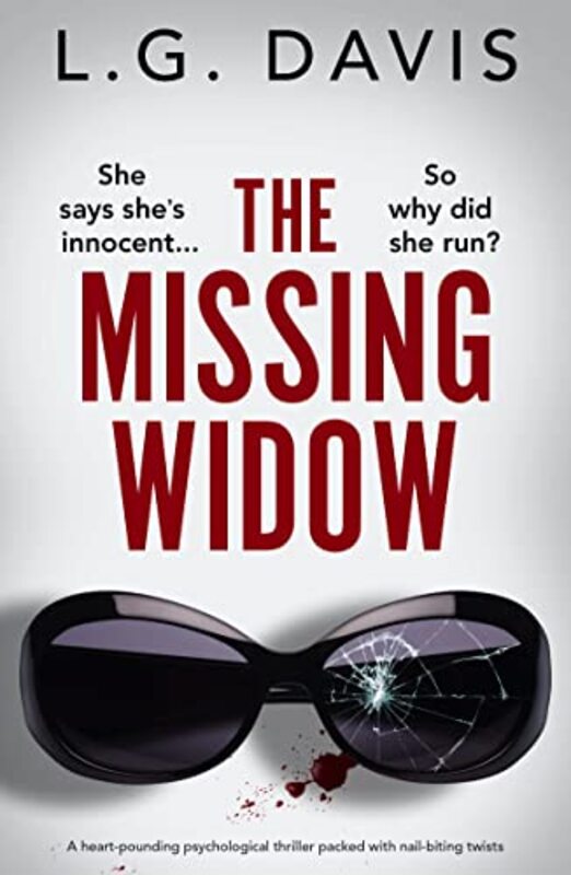 Book cover for "The Missing Widow" by LG Davis