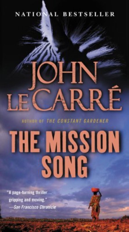 Book cover for "The Mission Song" by John le Carré