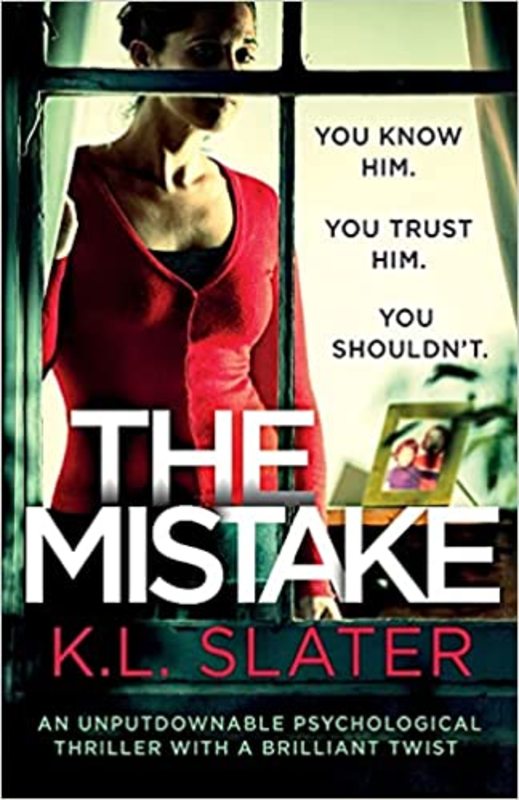Book cover for "The Mistake" by KL Slater