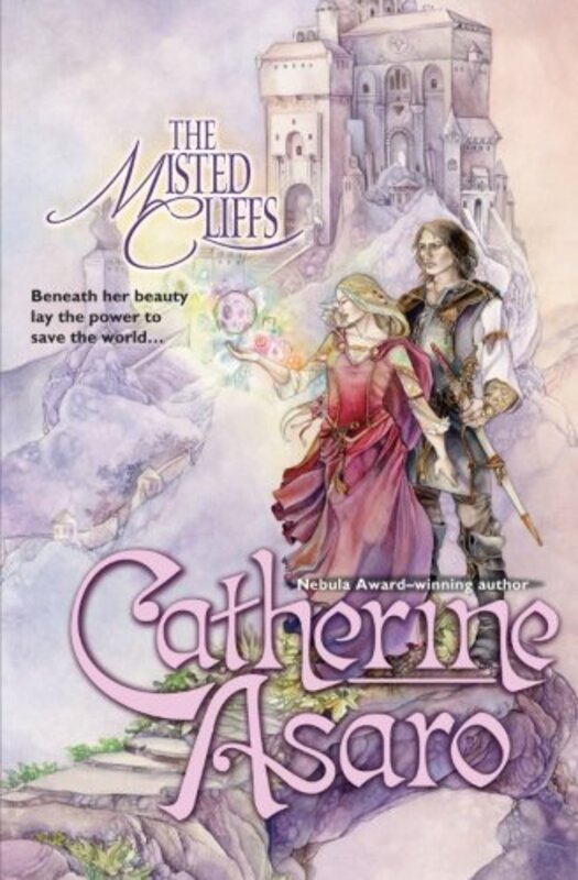Book cover for "The Misted Cliffs" by Catherine Asaro