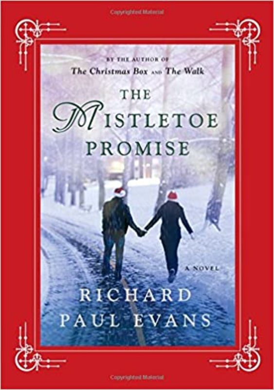 Book cover for "The Mistletoe Promise" by Richard Paul Evans