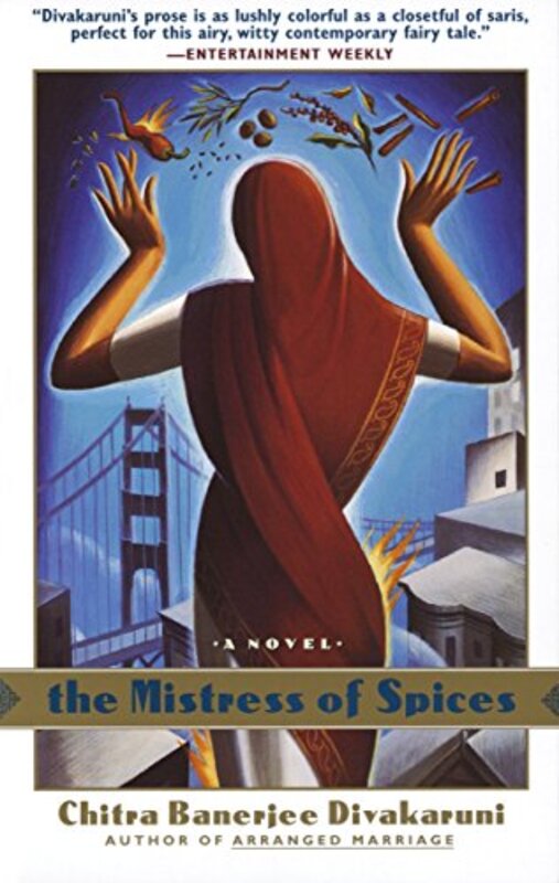 Book cover for "The Mistress of Spices" by Chitra Banerjee Divakaruni