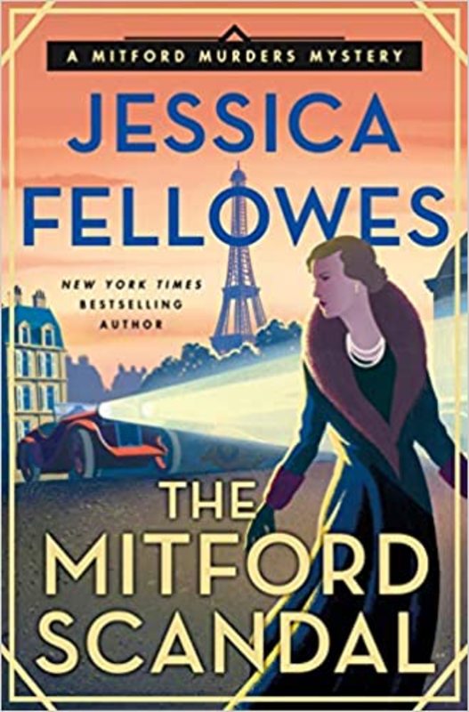 Book cover for "The Mitford Scandal" by Jessica Fellowes