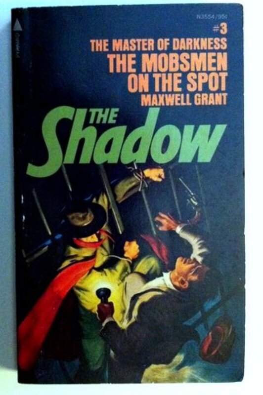 Book cover for "The Mobsmen On The Spot" by Maxwell Grant