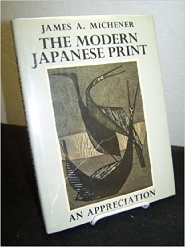 Book cover for "The Modern Japanese Print" by James A. Michener