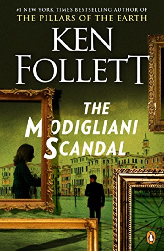 Book cover for "The Modigliani Scandal" by Ken Follett