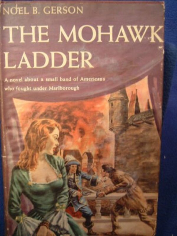 Book cover for "The Mohawk Ladder / Sword of Fortune" by Noel Gerson