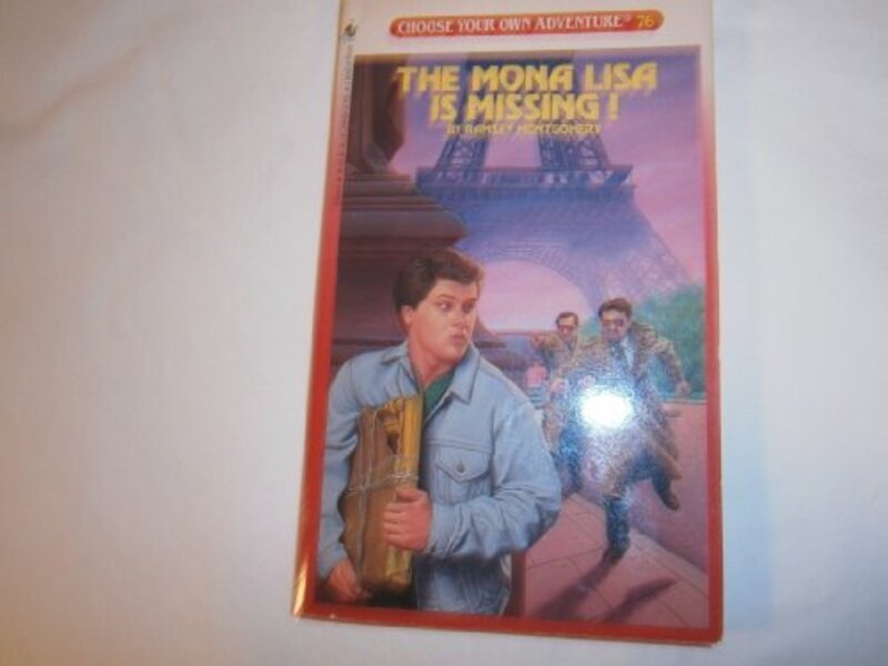 Book cover for "The Mona Lisa is Missing!" by Various