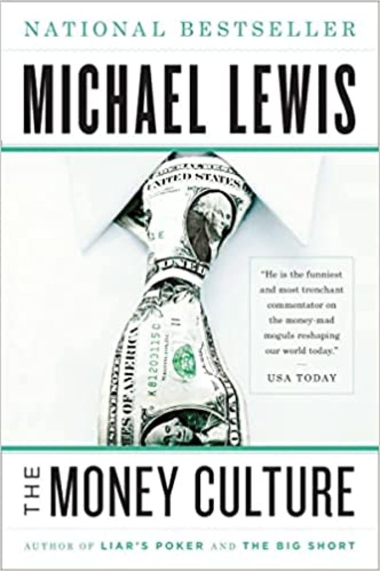Book cover for "The Money Culture" by Michael Lewis