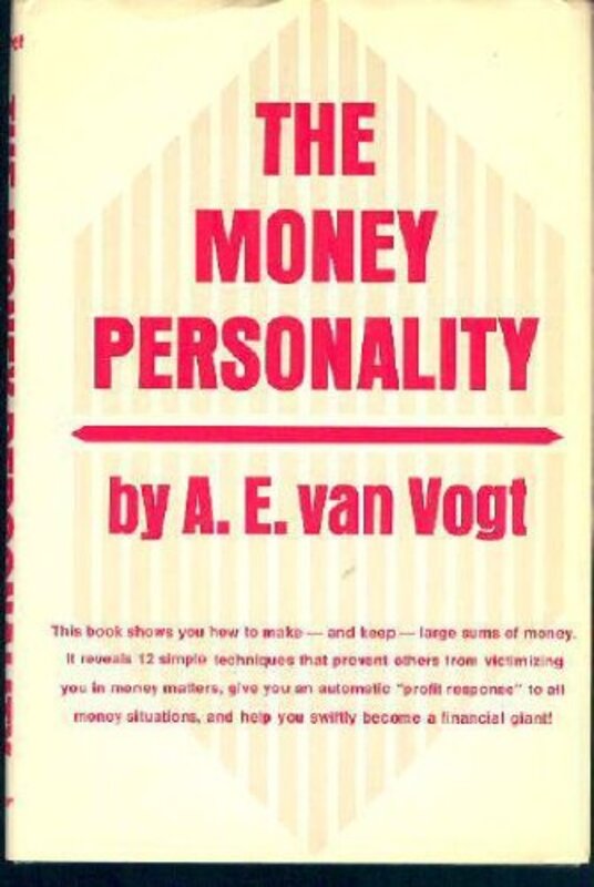 Book cover for "The Money Personality" by AE van Vogt