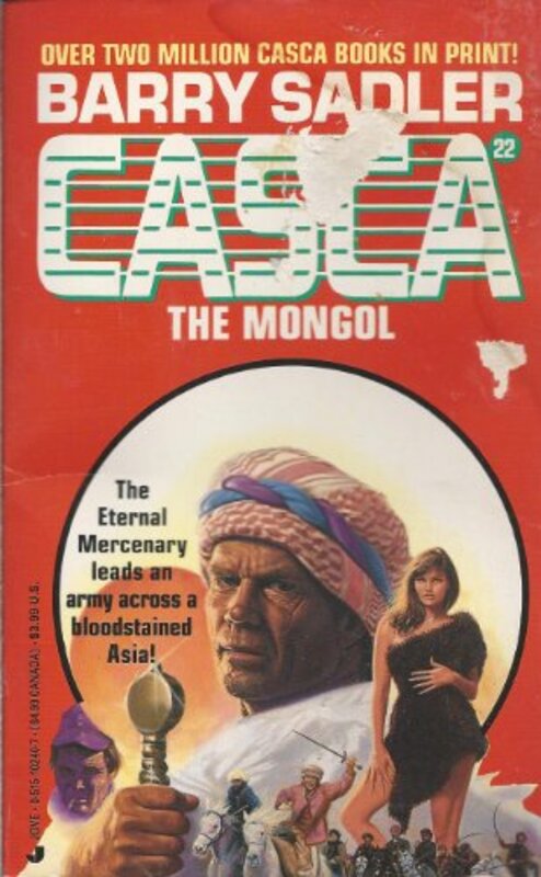 Book cover for "The Mongol" by Tony Roberts