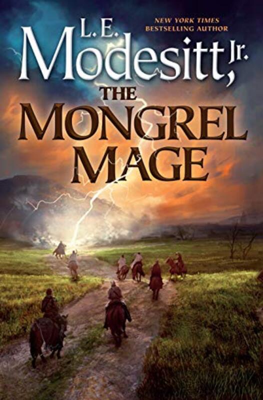 Book cover for "The Mongrel Mage" by LE Modesitt Jr