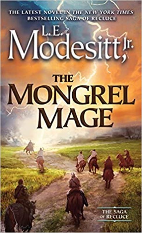 Book cover for "The Mongrel Mage" by L.E. Modesitt, Jr.