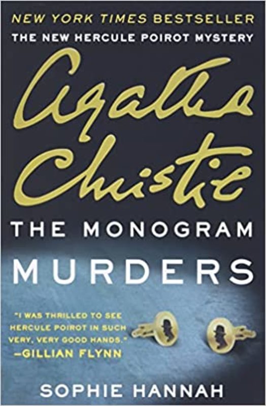 Book cover for "The Monogram Murders" by Sophie Hannah
