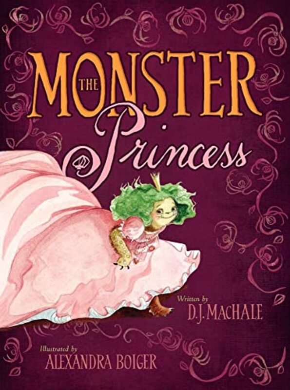 Book cover for "The Monster Princess" by DJ MacHale