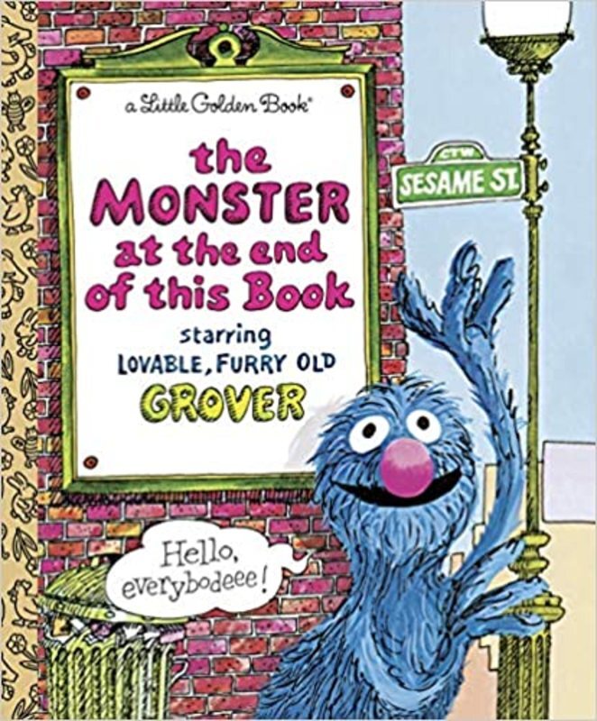 Book cover for "The Monster at the End of This Book" by Jon Stone
