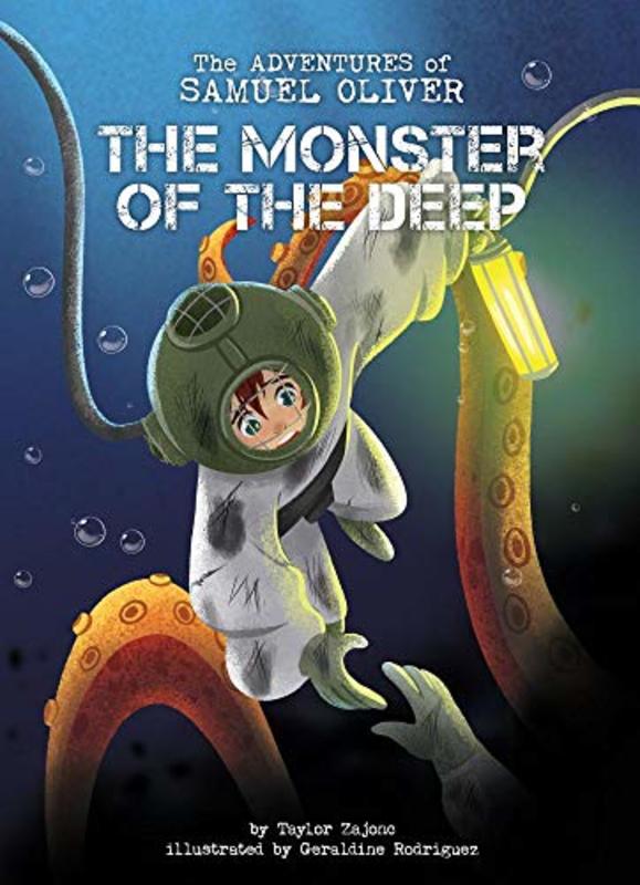Book cover for "The Monster of the Deep" by Taylor Zajonc