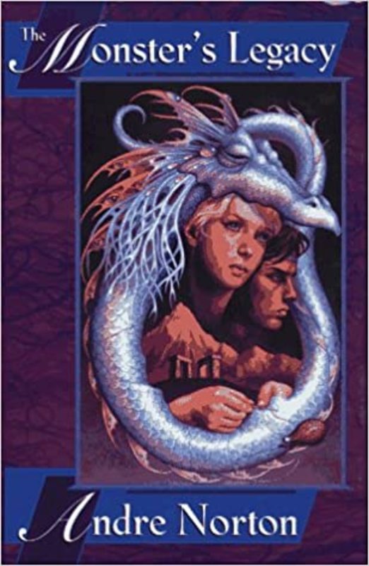 Book cover for "The Monster's Legacy" by Andre Norton
