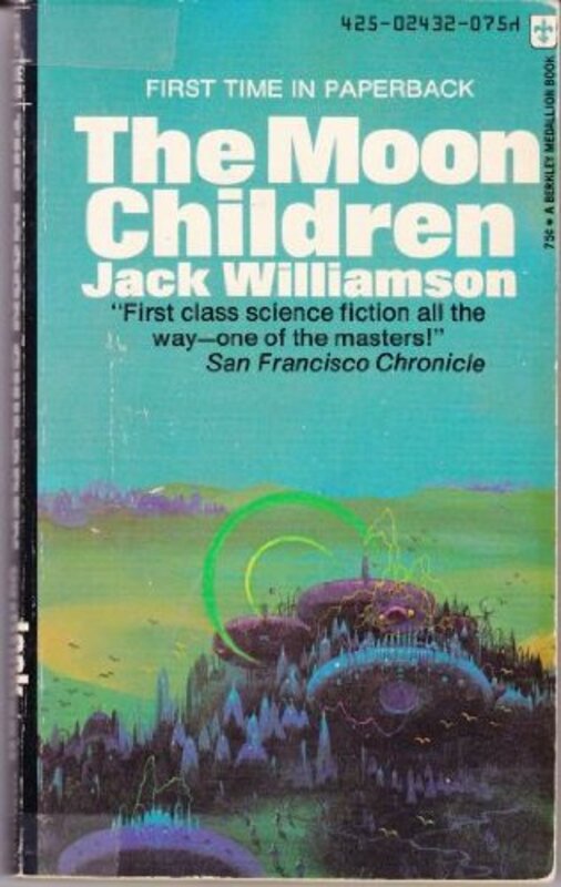 Book cover for "The Moon Children" by Jack Williamson
