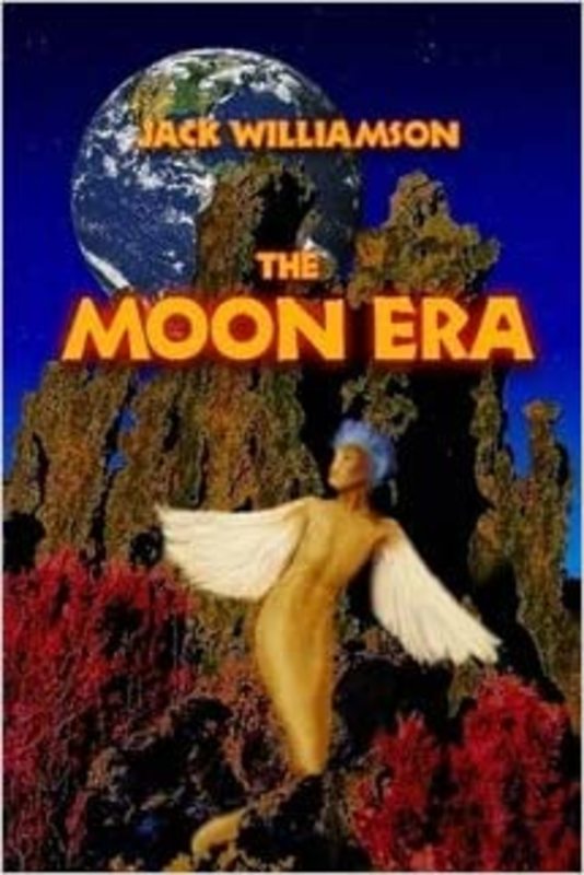Book cover for "The Moon Era" by John Wyndham