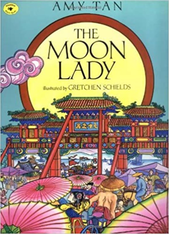 Book cover for "The Moon Lady"