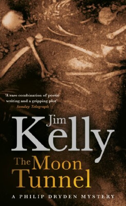 Book cover for "The Moon Tunnel" by Jim Kelly