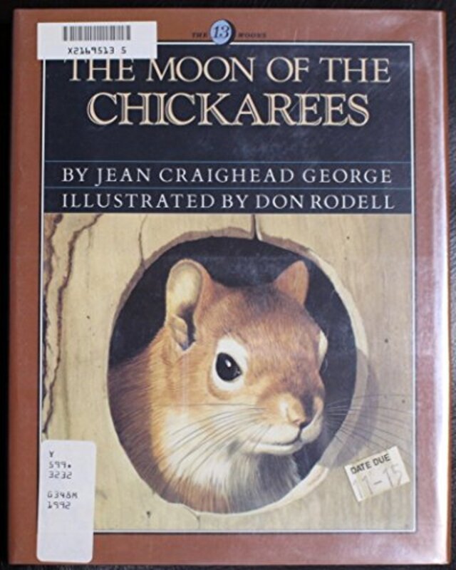 Book cover for "The Moon of the Chickarees" by Jean Craighead George