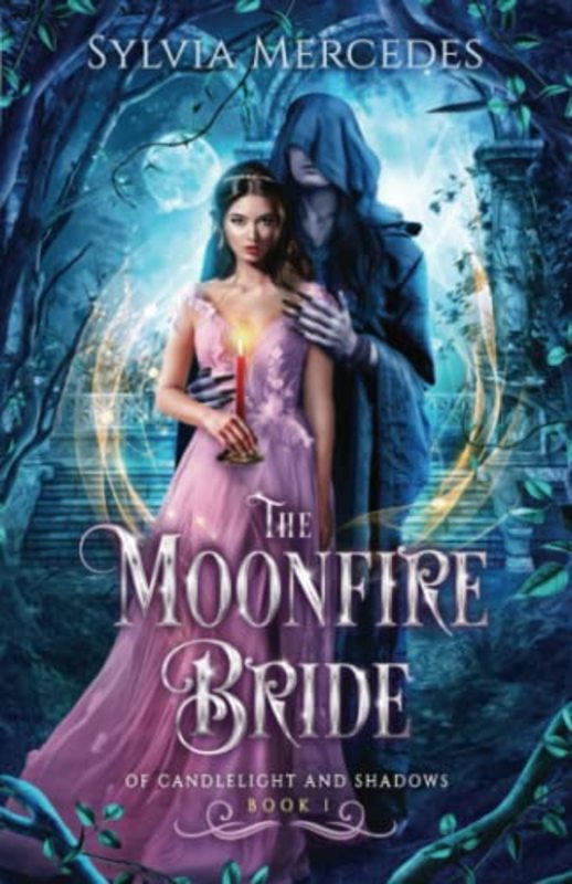 Book cover for "The Moonfire Bride" by Sylvia Mercedes