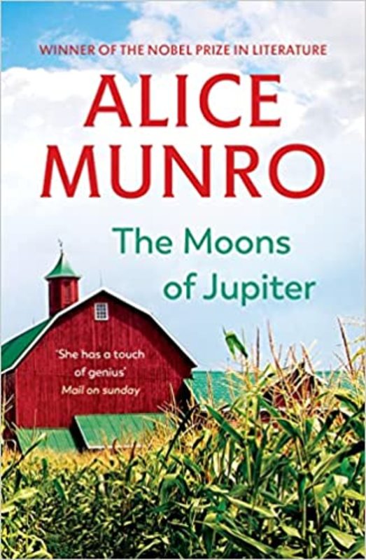 Book cover for "The Moons of Jupiter" by Alice Munro