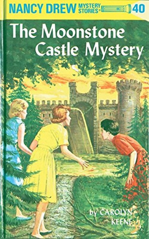 Book cover for "The Moonstone Castle Mystery" by Mildred A Wirt