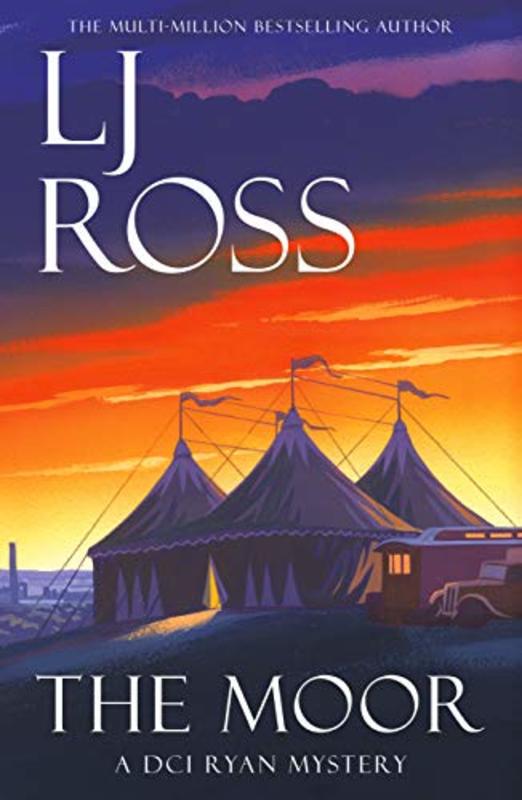 Book cover for "The Moor" by LJ Ross