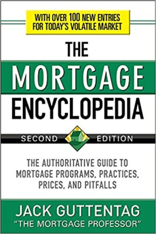 Book cover for "The Mortgage Encyclopedia" by Jack Guttentag