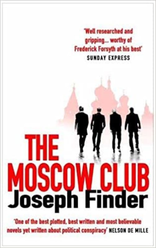 Book cover for "The Moscow Club" by Joseph Finder