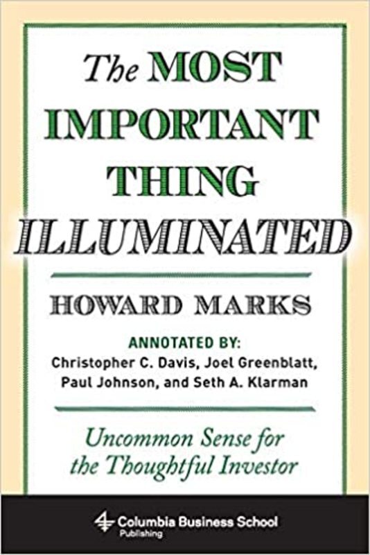 Book cover for "The Most Important Thing Illuminated"