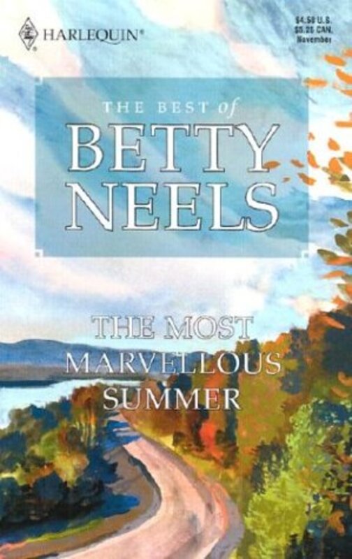 Book cover for "The Most Marvellous Summer" by Betty Neels