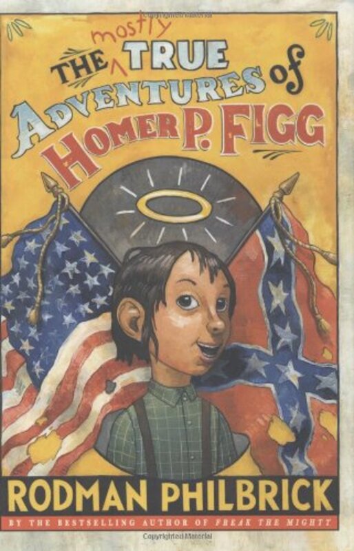 Book cover for "The Mostly True Adventures of Homer P. Figg" by Chris Jordan