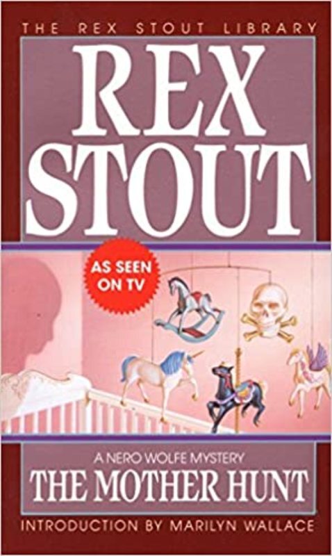 Book cover for "The Mother Hunt" by Rex Stout