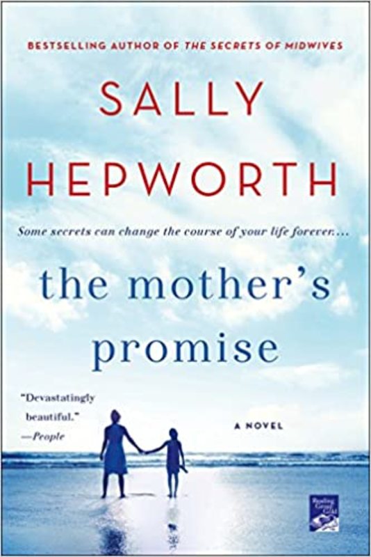 Book cover for "The Mother's Promise" by Sally Hepworth
