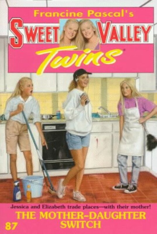 Book cover for "The Mother-Daughter Switch" by Francine Pascal