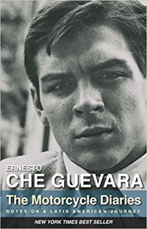 Book cover for "The Motorcycle Diaries" by Ernesto Che Guevara